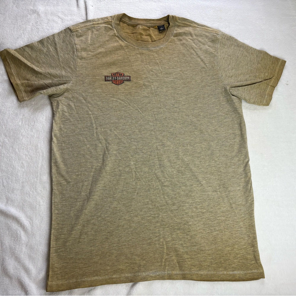 Harley-Davidson Tan T-Shirt for Men Large size